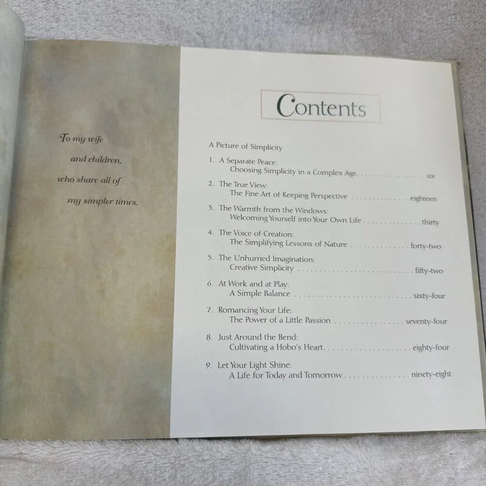 SIMPLER TIMES   by Thomas Kinkade Hardcover  ‎ 1996 HC/DJ ~ 1st Edition + Cover